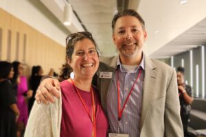 Jenn Stine and Greg Bell